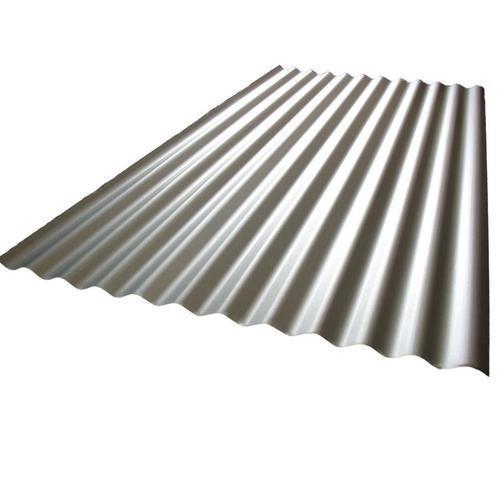 Galvanised corrugated steel
